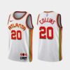 Atlanta Hawks Jalen Johnson 2022-23 City Edition NO.6 Patch Jersey Black