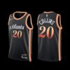 Atlanta Hawks John Collins 2022-23 Gold Earned Edition Jersey