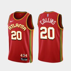 Atlanta Hawks John Collins 2022-23 Red Icon Edition Jersey