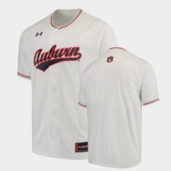 Auburn Tigers College Baseball Replica White Jersey