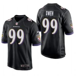 Baltimore Ravens Jayson Oweh Black Limited Jersey