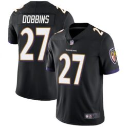 Baltimore Ravens JK Dobbins Black Limited Jersey