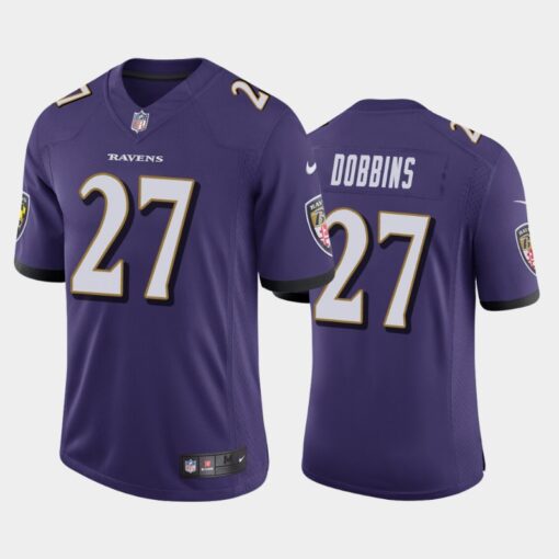 Baltimore Ravens JK Dobbins Purple Limited Jersey