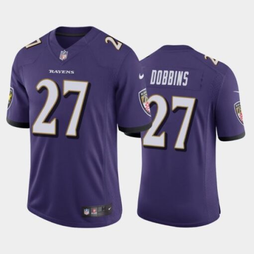 Baltimore Ravens JK Dobbins Purple Limited Jersey