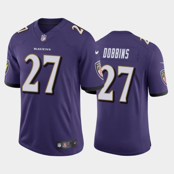 Baltimore Ravens JK Dobbins Purple Limited Jersey Baltimore Ravens JK Dobbins Purple Limited Jersey