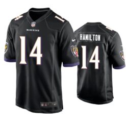 Baltimore Ravens Kyle Hamilton Black Limited Jersey