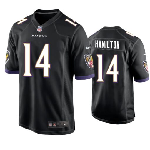 Baltimore Ravens Kyle Hamilton Black Limited Jersey