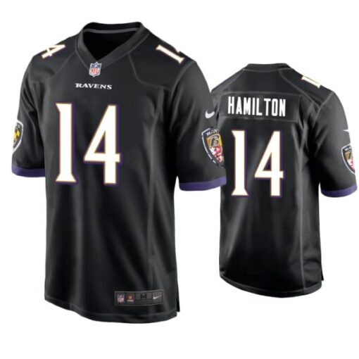 Baltimore Ravens Kyle Hamilton Black Limited Jersey