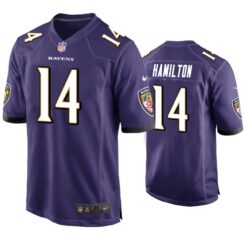 Baltimore Ravens Kyle Hamilton Purple Limited Jersey