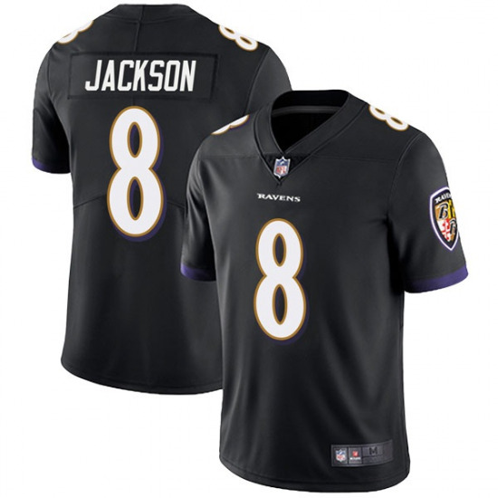 Baltimore Ravens Lamar Jackson Black Limited Jersey Baltimore Ravens Lamar Jackson Black Limited Jersey