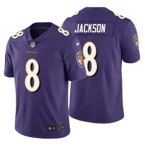 Baltimore Ravens Lamar Jackson Purple Limited Jersey