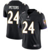 Baltimore Ravens Lamar Jackson Black Golden Limited Jersey