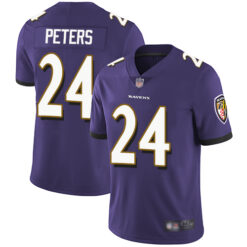 Baltimore Ravens Marcus Peters Purple Limited Jersey