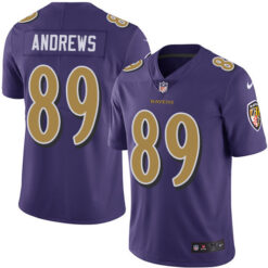 Baltimore Ravens Mark Andrews Purple Color Rush Limited Jersey