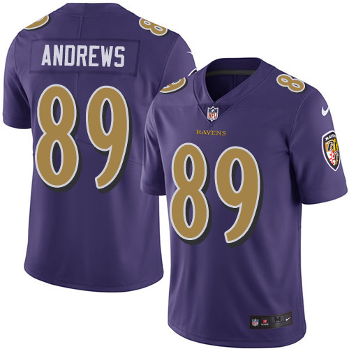 Baltimore Ravens Mark Andrews Purple Color Rush Limited Jersey Baltimore Ravens Mark Andrews Purple Color Rush Limited Jersey