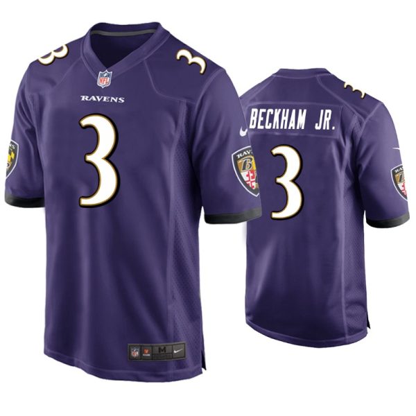 Baltimore Ravens Odell Beckham Jr Purple Limited Jersey Baltimore Ravens Odell Beckham Jr Purple Limited Jersey