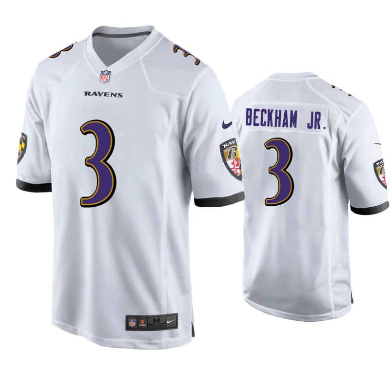 Baltimore Ravens Odell Beckham Jr White Limited Jersey Baltimore Ravens Odell Beckham Jr White Limited Jersey