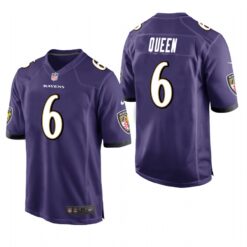 Baltimore Ravens Patrick Queen Purple Limited Jersey