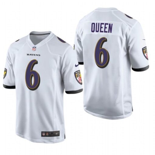 Baltimore Ravens Patrick Queen White Limited Jersey