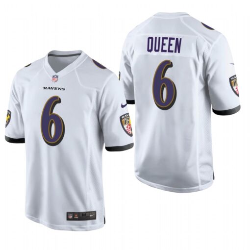 Baltimore Ravens Patrick Queen White Limited Jersey