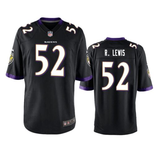 Baltimore Ravens Ray Lewis Black Limited Jersey