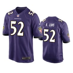 Baltimore Ravens Ray Lewis Purple Limited Jersey