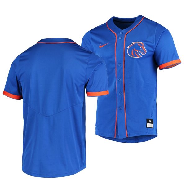Boise State Broncos College Baseball Royal Elite Replica Jersey Boise State Broncos College Baseball Royal Elite Replica Jersey