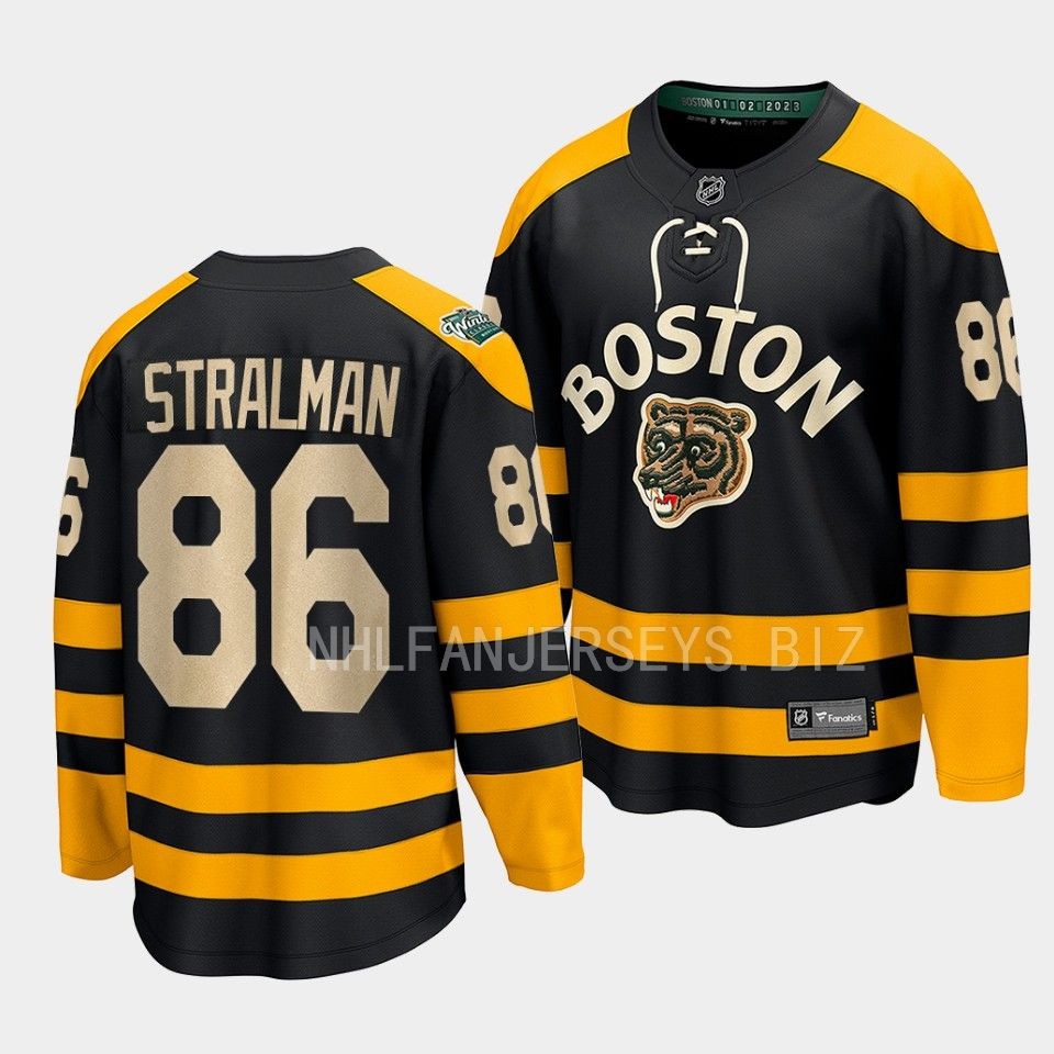 Boston Bruins Anton Stralman 2023 Winter Classic Black Jersey Boston Bruins Anton Stralman 2023 Winter Classic Black Jersey