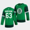 Boston Bruins Brad Marchand 2022 Reverse Retro 2.0 White Primegreen Jersey