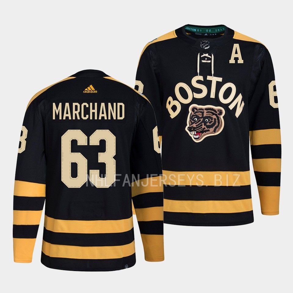 Boston Bruins Brad Marchand 2023 Winter Classic Black Jersey Boston Bruins Brad Marchand 2023 Winter Classic Black Jersey