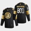 Boston Bruins Brad Marchand Golden Edition Limited Black Jersey