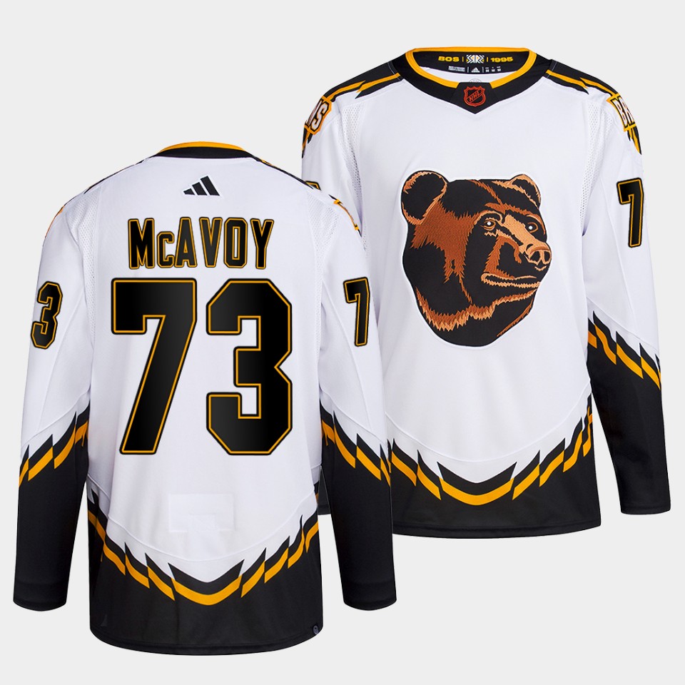 Boston Bruins Charlie McAvoy 2022 Reverse Retro 2.0 WhitePrimegreen Jersey Boston Bruins Charlie McAvoy 2022 Reverse Retro 2.0 WhitePrimegreen Jersey