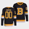Boston Bruins Custom Away White Jersey