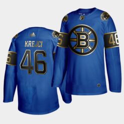 Boston Bruins David Krejci Black Golden Day Jersey