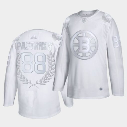 Boston Bruins David Pastrk Maurice Rocket Richard Trophy Awards Collection Platinum Jersey