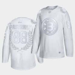 Boston Bruins David Pastrk Maurice Rocket Richard Trophy Awards Collection Platinum Jersey