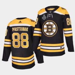 Boston Bruins David Pastrnak #88 Home 2019 Stanley Cup Final Jersey Men’s
