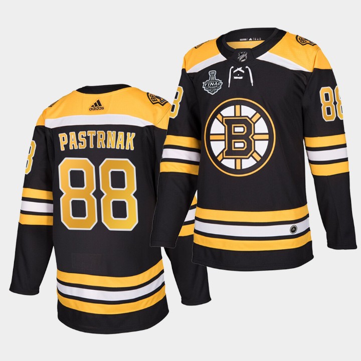 Boston Bruins David Pastrnak #88 Home 2019 Stanley Cup Final Jersey Men's Boston Bruins David Pastrnak #88 Home 2019 Stanley Cup Final Jersey Men's