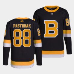 Boston Bruins David Pastrnak Home Black Jersey