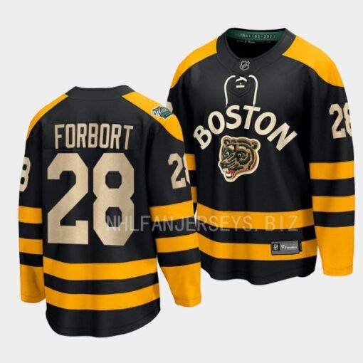 Boston Bruins Derek Forbort 2023 Winter Classic Black Jersey