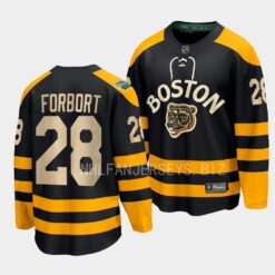 Boston Bruins Derek Forbort 2023 Winter Classic Black Jersey