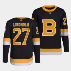 Boston Bruins Hampus Lindholm Alternate Black Jersey