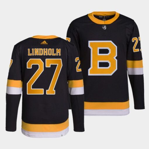 Boston Bruins Hampus Lindholm Alternate Black Jersey
