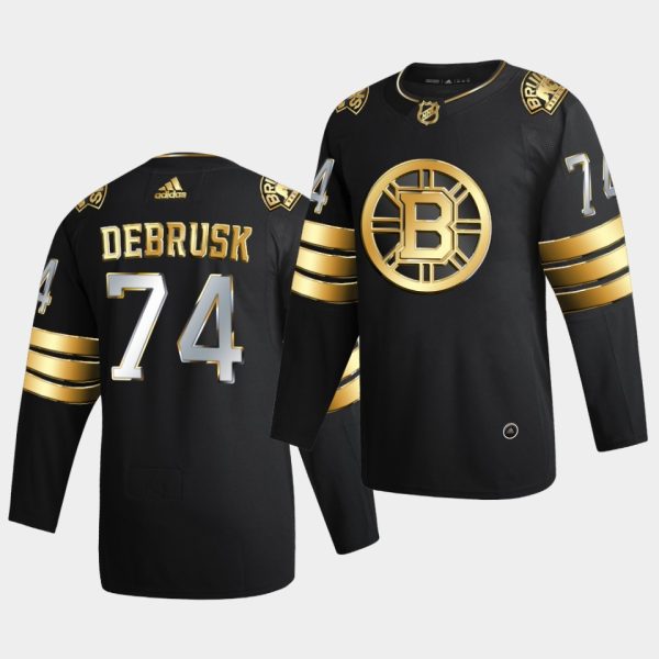 Boston Bruins Jake Debrusk 2020-21 Golden Edition Limited Authentic Black Jersey Boston Bruins Jake Debrusk 2020-21 Golden Edition Limited Authentic Black Jersey