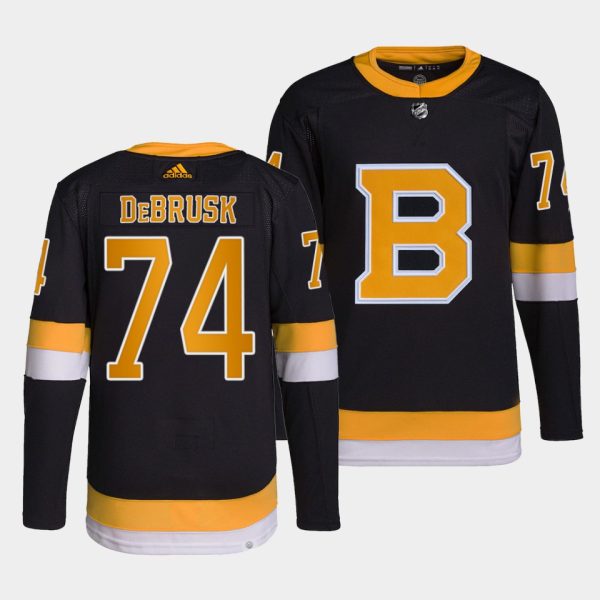 Boston Bruins Jake DeBrusk Home Black Jersey Boston Bruins Jake DeBrusk Home Black Jersey