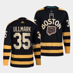 Boston Bruins Linus Ullmark 2023 Winter Classic Black Jersey
