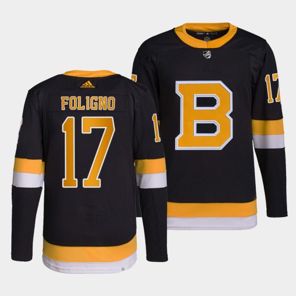 Boston Bruins Nick Foligno Home Black Jersey Boston Bruins Nick Foligno Home Black Jersey