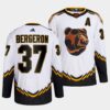 Boston Bruins Taylor Hall 2022 Reverse Retro 2.0 White Primegreen Jersey