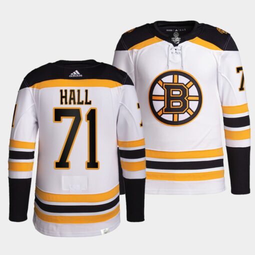 Boston Bruins Taylor Hall Away White Jersey