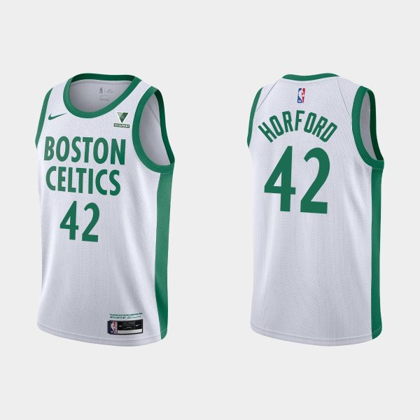 Boston Celtics Al Horford 2021 City White Jersey Boston Celtics Al Horford 2021 City White Jersey